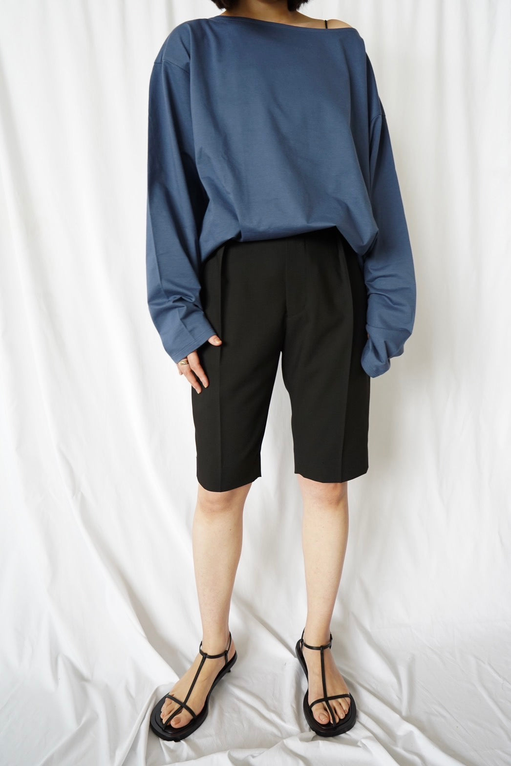 Bermuda Pants - BLACK