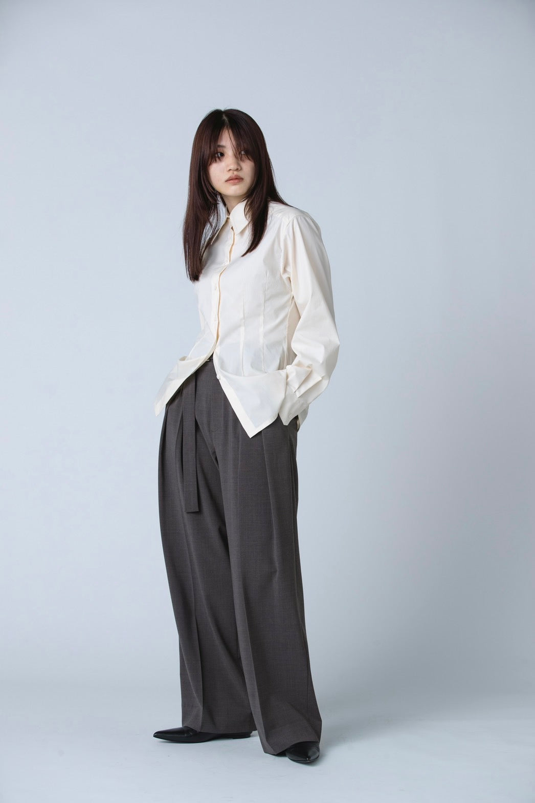 WAIST TUCK SHIRT