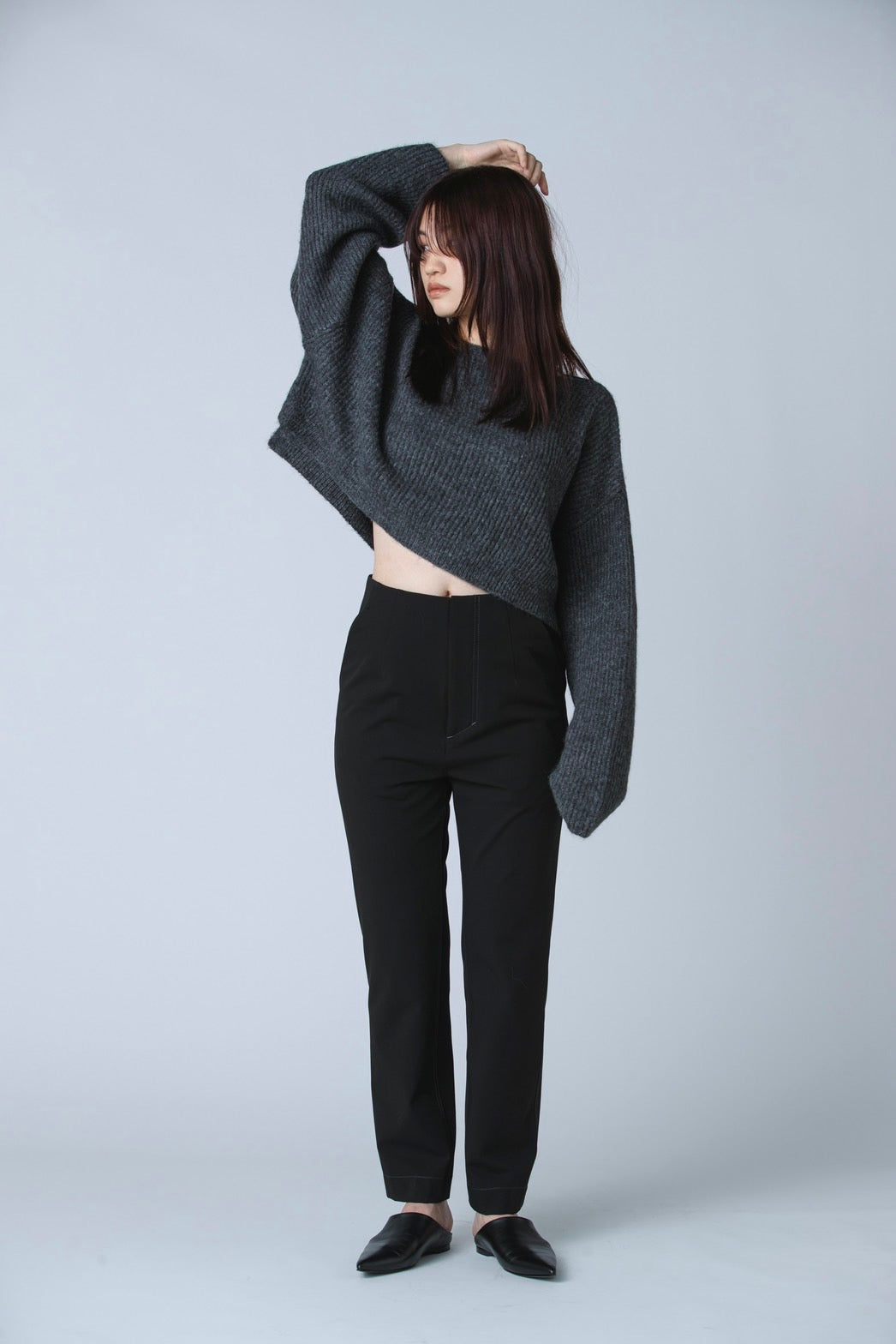 HIGH WAIST FIT PANTS