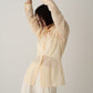 Sheer shirt - LIGHT YELLOW