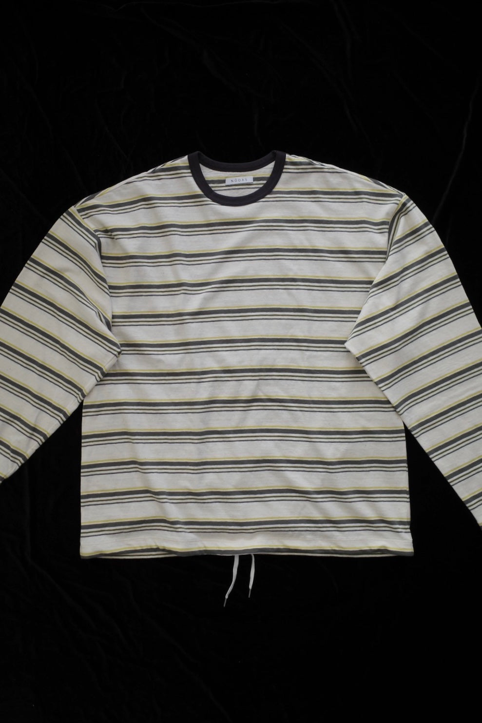 Drawcord border C/S - ECRU