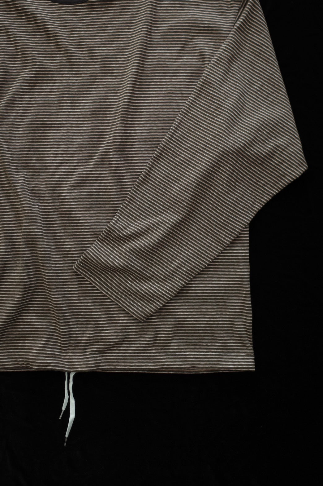 Drawcord border C/S - BROWN