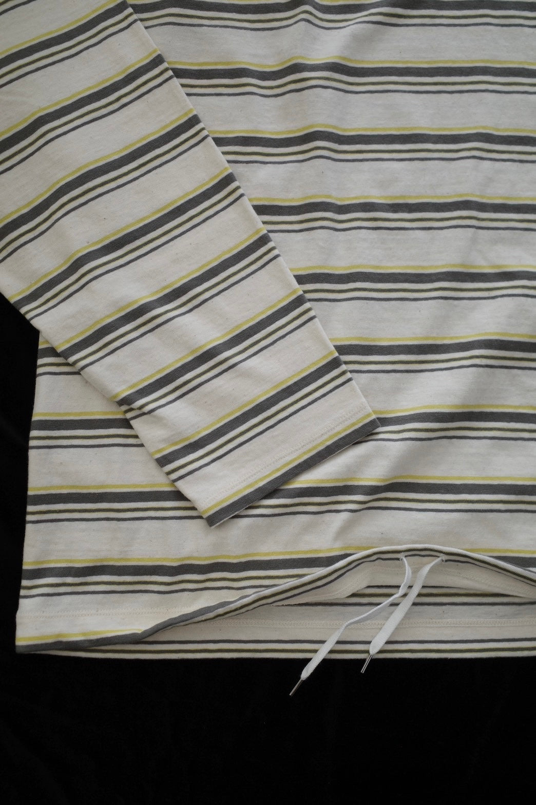 Drawcord border C/S - ECRU