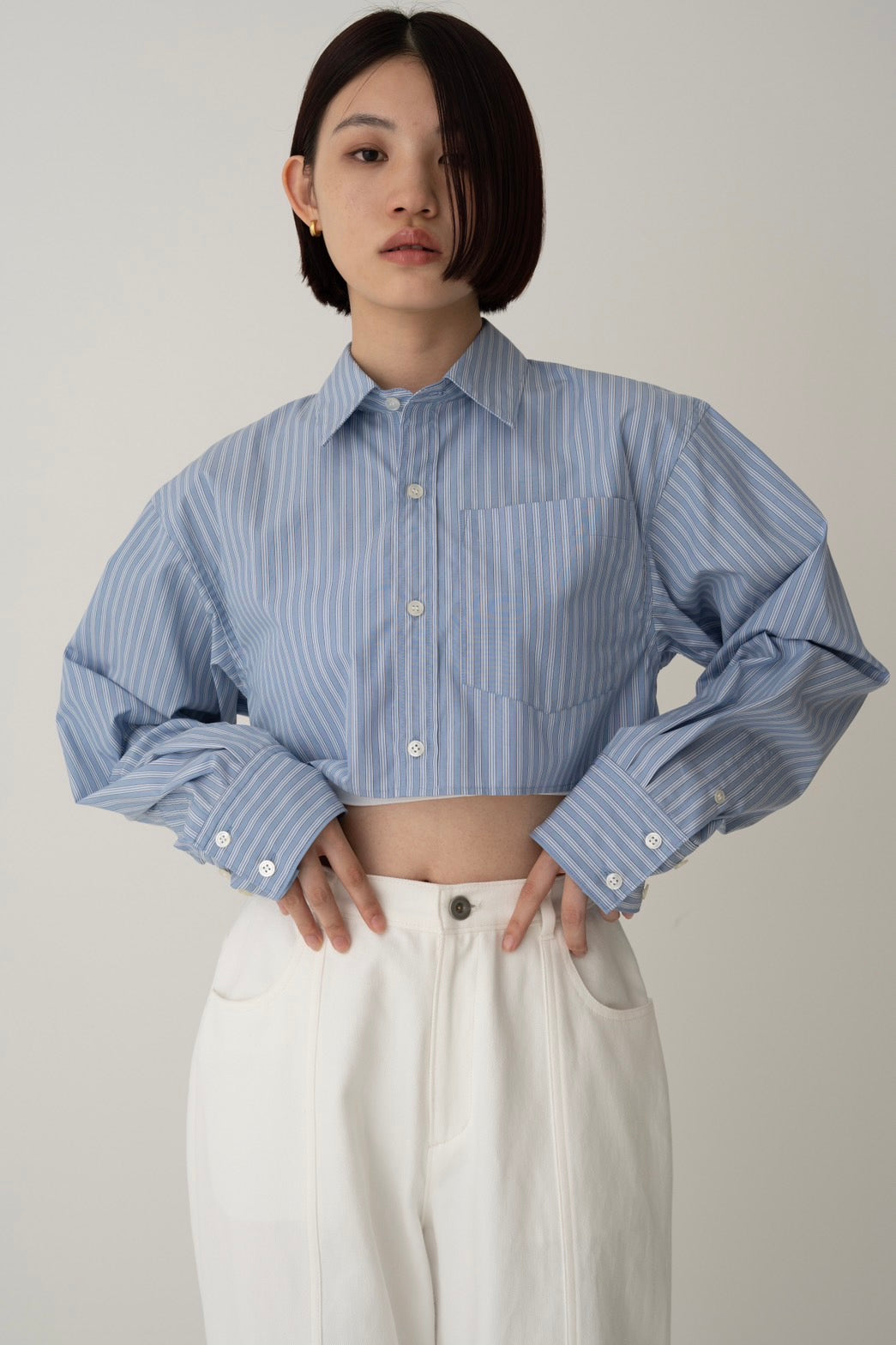 Short shirt - BLUE