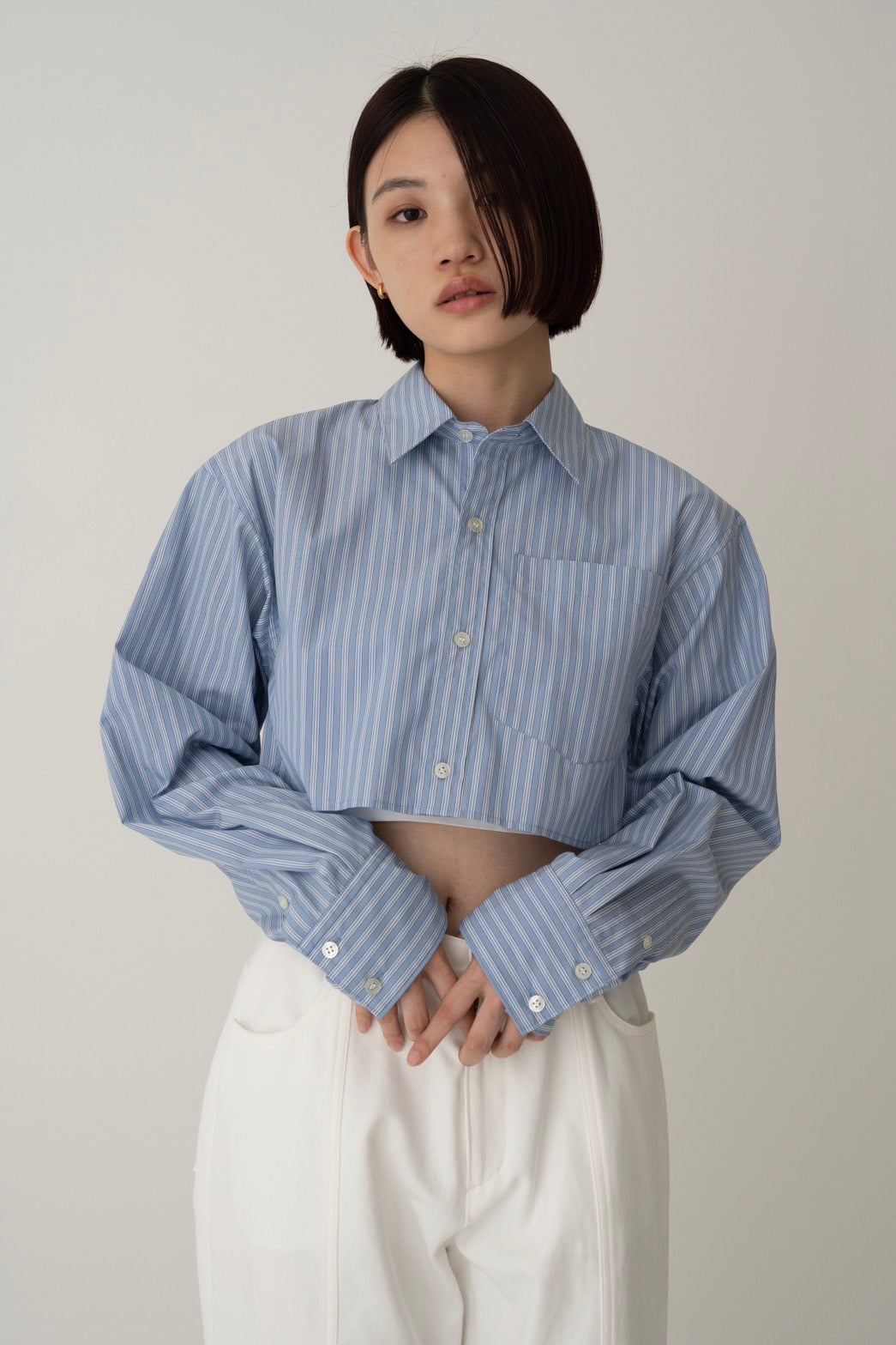 Short shirt - BLUE