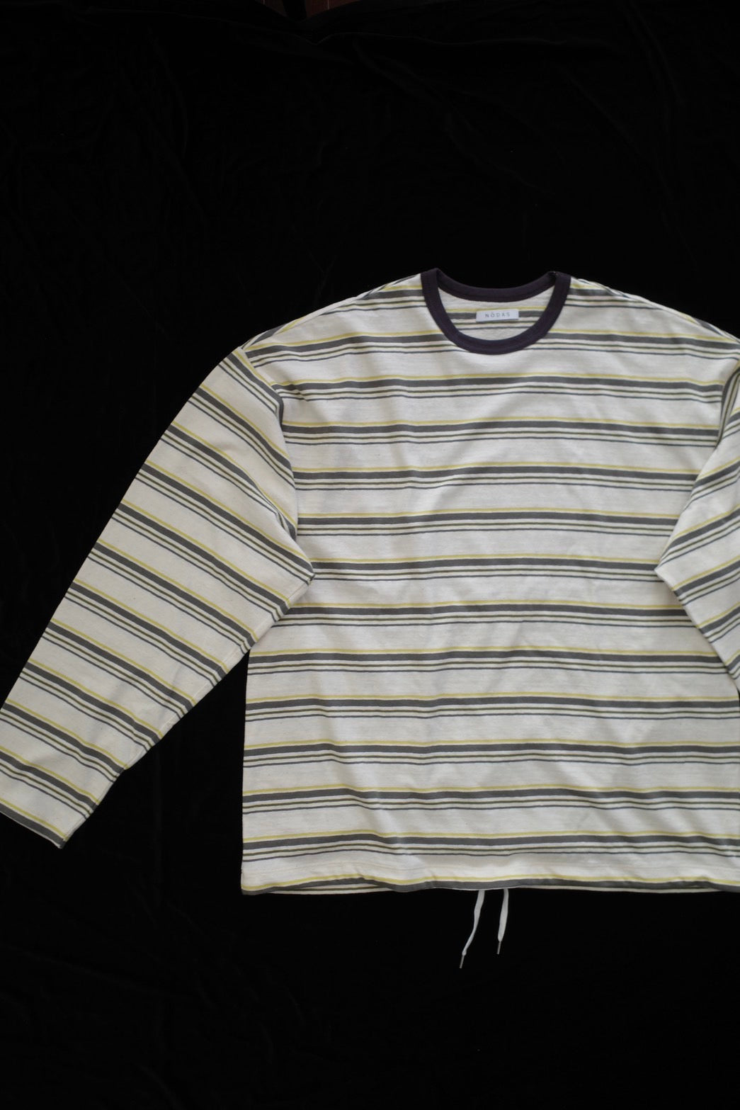 Drawcord border C/S - ECRU