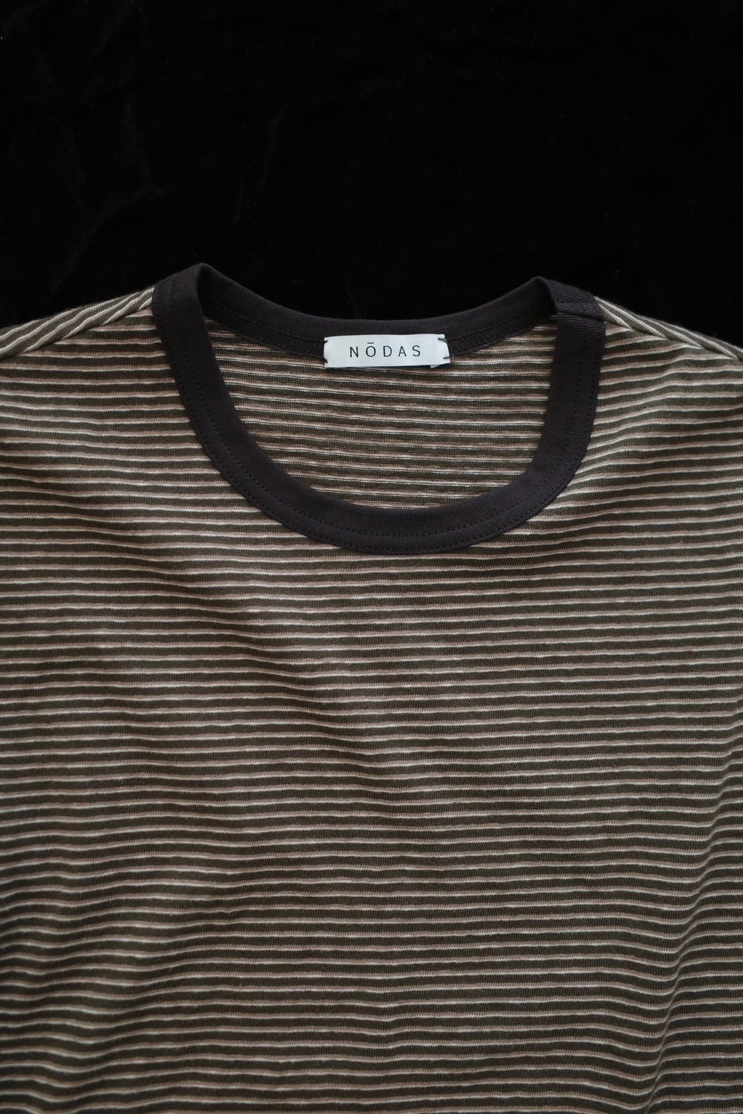 Drawcord border C/S - BROWN