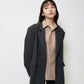 Basic oversized shirt - BROWN STRIPE