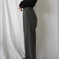 Straight Trousers - GRAY
